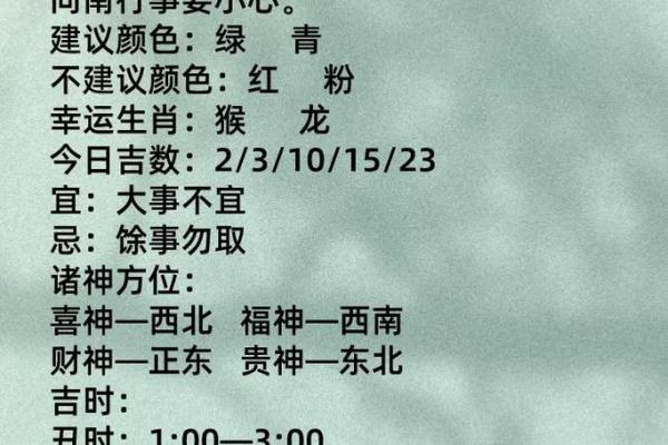 10月2号黄道吉日时刻吉时查询、时辰宜忌与好运指南 10月2号黄道吉日时刻吉时查询、时辰宜忌与好运指南