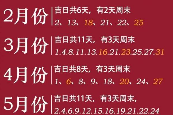 2月黄道吉日有几天?2024吉日查询指南 2月黄道吉日有几天?2024吉日查询指南