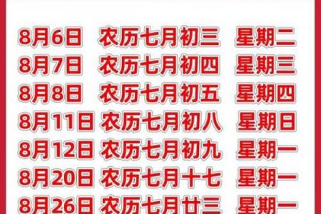 年七八月黄道吉日盘点：结婚搬家开业吉时宜忌全解析